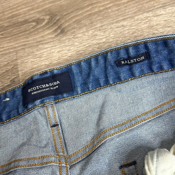 Scotch & Soda Men’s Ralston Slim-Cut Jeans in Blue Sz W33/L32 - Picture 5 of 14